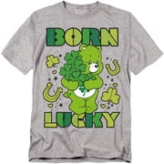Care Bears T-Shirt Born Lucky Good Luck Bear Unisex Graphic Tee for Men & Women