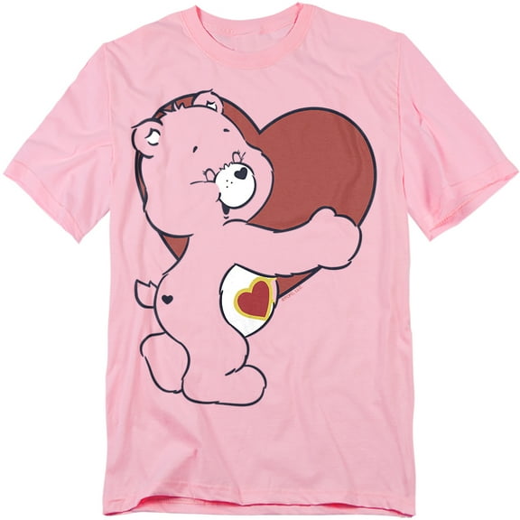 Care Bears T-Shirt Love-A-Lot Bear Heart Unisex Graphic Tee for Men & Women