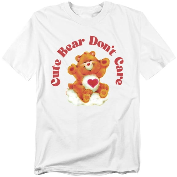 Care Bears T-Shirt Retro Cute Bear Don'T Care Unisex Graphic Tee for Men & Women