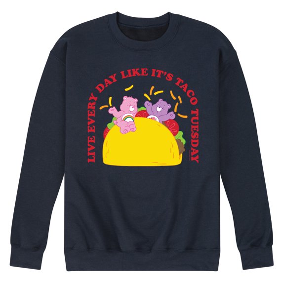 Care Bears - Taco Tuesday - Men's Crew Fleece Sweatshirt