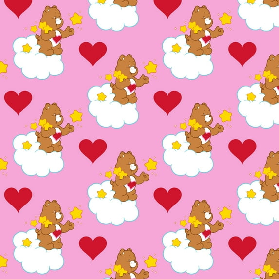 Care Bears Tenderheart Bear Premium Roll Gift Wrap Wrapping Paper