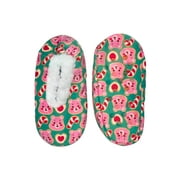 HOT WHEELS Care Bears Toddlers' Fuzzy Babba Slippers Socks, Sizes 3T-4T