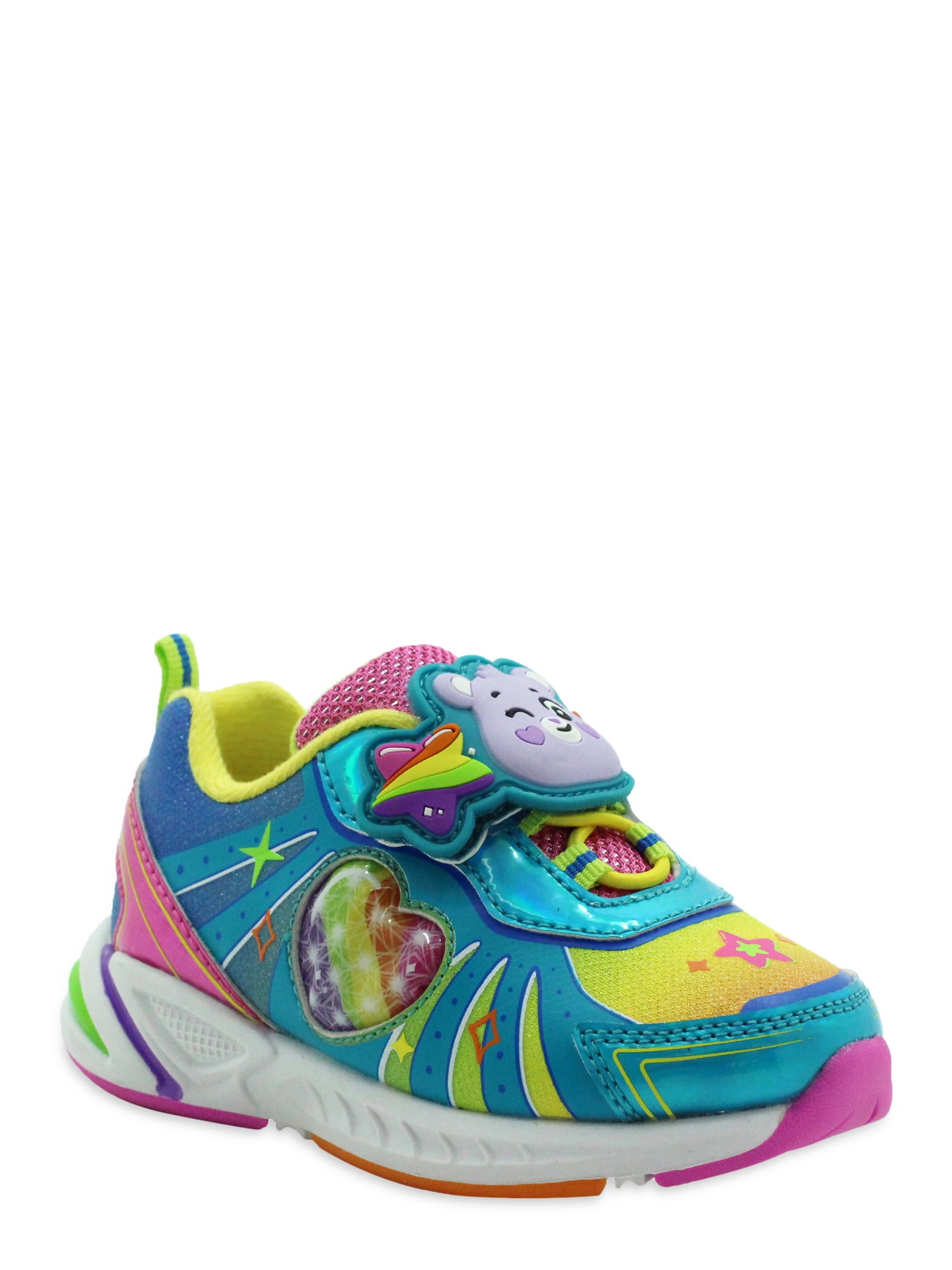 Baby Shark Toddler Girls Lighted Athletic Sneakers, Sizes 7-12 