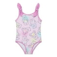 thumbnail image 1 of Care Bears Toddler Girls One-Piece Swimsuit with UPF 50+, Sizes 2T-4T, 1 of 3