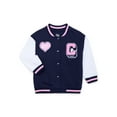 thumbnail image 1 of Care Bears Toddler Girls Varsity Jacket, Sizes 12M-5T, 1 of 3