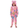 thumbnail image 1 of Care Bears Union Suit Girls' Full Zip Hooded Lounge Pajamas, 1 of 5