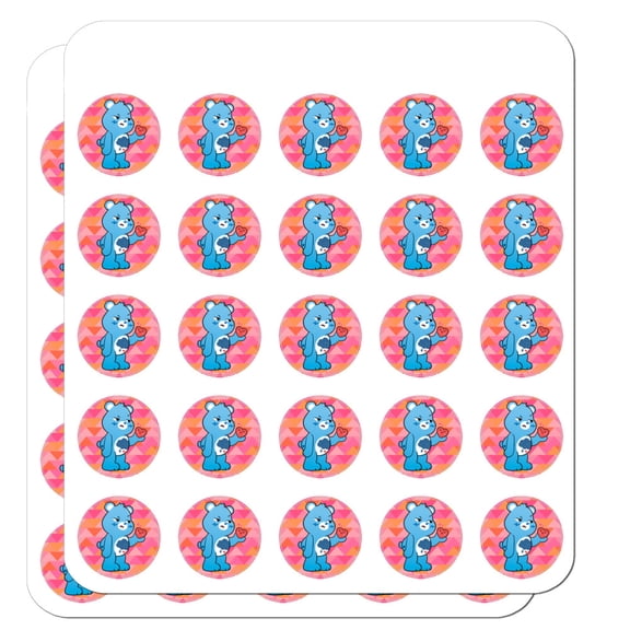 Care Bears: Unlock The Magic Grumpy Bear Planner Calendar Scrapbooking Crafting Stickers