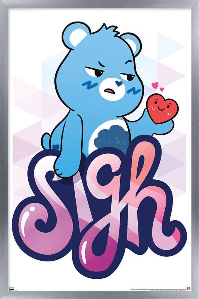 Care Bears: Unlock The Magic - Sigh Wall Poster, 22.375" x 34" Framed