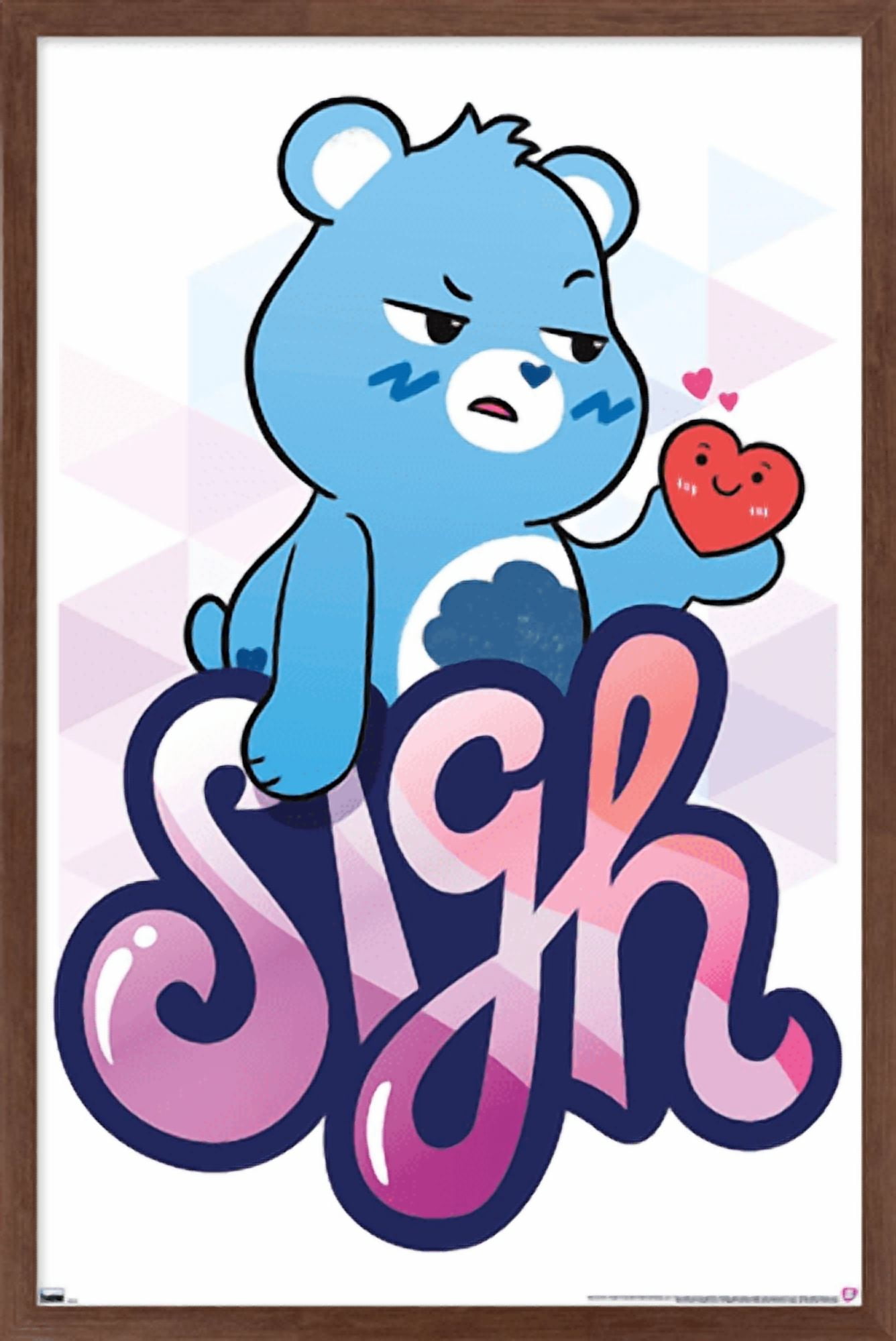 Care Bears: Unlock The Magic - Sigh Wall Poster, 22.375" x 34" Framed