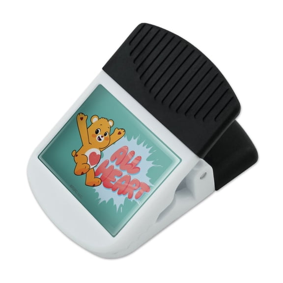 Care Bears: Unlock the Magic All Heart Refrigerator Fridge Magnet Magnetic Hanging Hook Note Snack Clip