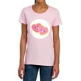thumbnail image 1 of Care Bears: Unlock the Magic Always There Bear Belly Women's T Shirt, Pink, Large, 1 of 3