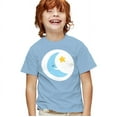 thumbnail image 1 of Care Bears: Unlock the Magic Bedtime Bear Belly Kids T Shirt for Youth Boys and Girls, Light Blue, X-Large, 1 of 3