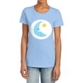 thumbnail image 1 of Care Bears: Unlock the Magic Bedtime Bear Belly Women's T Shirt, Light Blue, Medium, 1 of 3