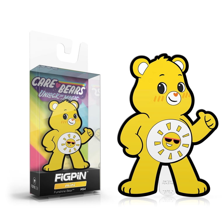 Care Bears Unlock the Magic Enamel FiGPiN Mini | Funshine Bear