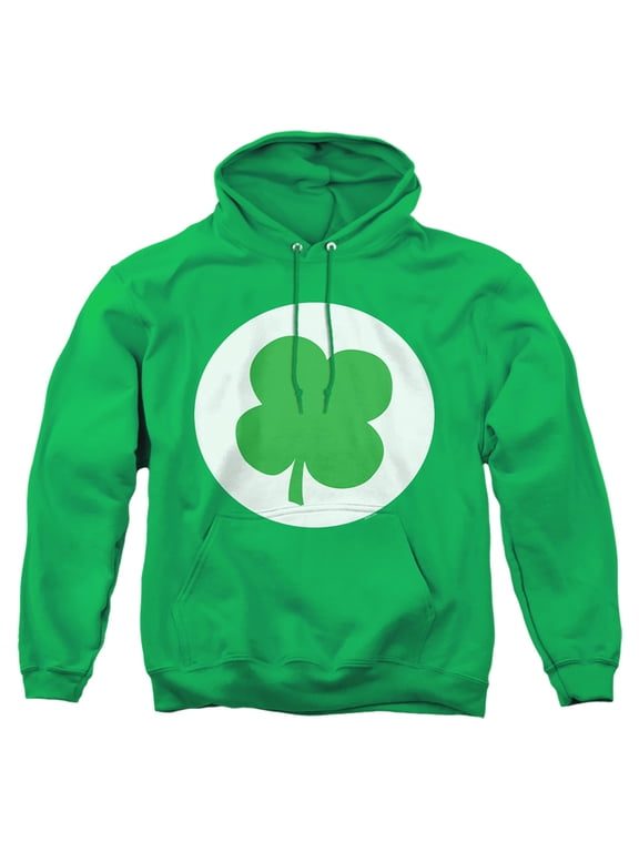 : Unlock the Magic Good Luck Bear Belly Adult Pull-Over Hoodie, Kelly Green, 3X-Large