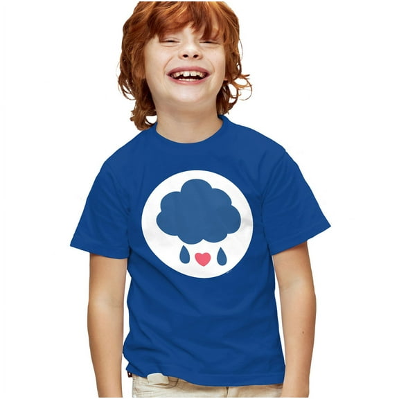 Care Bears: Unlock the Magic Grumpy Bear Belly Kids T Shirt for Youth Boys and Girls, Royal, Large