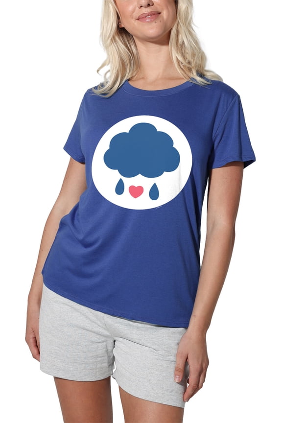 : Unlock the Magic Grumpy Bear Belly Women's Loose T-Shirt, Royal, Small