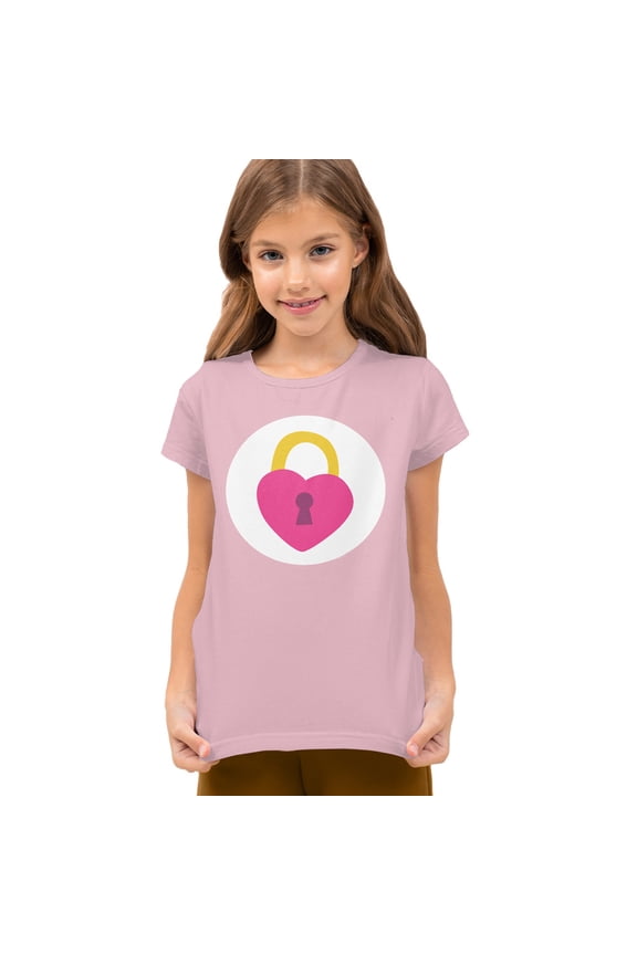 : Unlock the Magic Secret Bear Belly Kids T Shirt for Youth Boys and Girls, Pink, Large