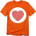 thumbnail image 1 of Care Bears: Unlock The Magic T-Shirt Tenderheart Bear Belly Unisex Graphic Tee for Men & Women, 1 of 7