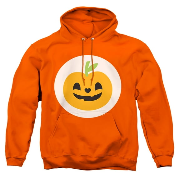 Care Bears: Unlock the Magic Trick Or Sweet Bear Belly Adult Pull-Over Hoodie, Orange, X-Large