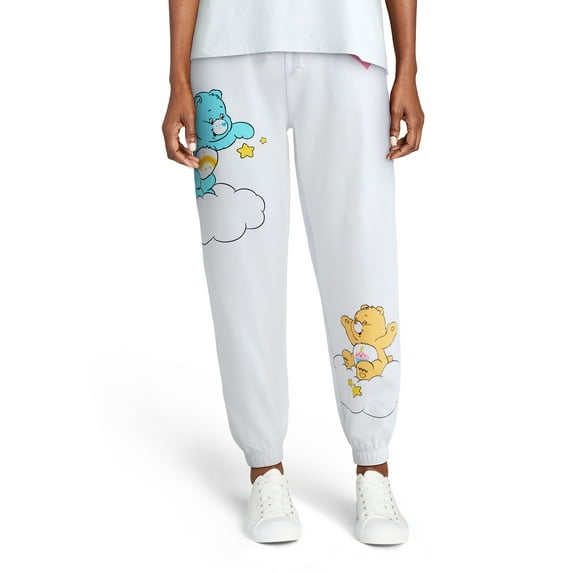 Care Bears Women’s Graphic Jogger Pants, 29” Inseam, Sizes XXS-XXL