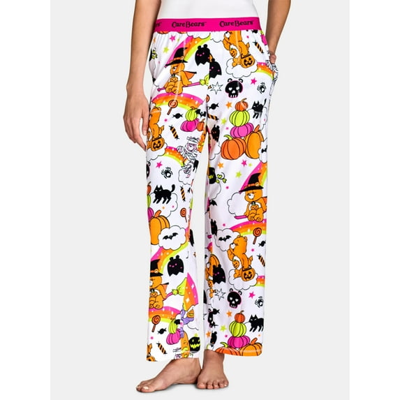 Care Bears Women's Halloween Velour Sleep Pants, Sizes XS-3X