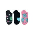 thumbnail image 1 of Care Bears Women's Print No Show Socks, 3-Pack, Shoe Size 4-10, 1 of 7