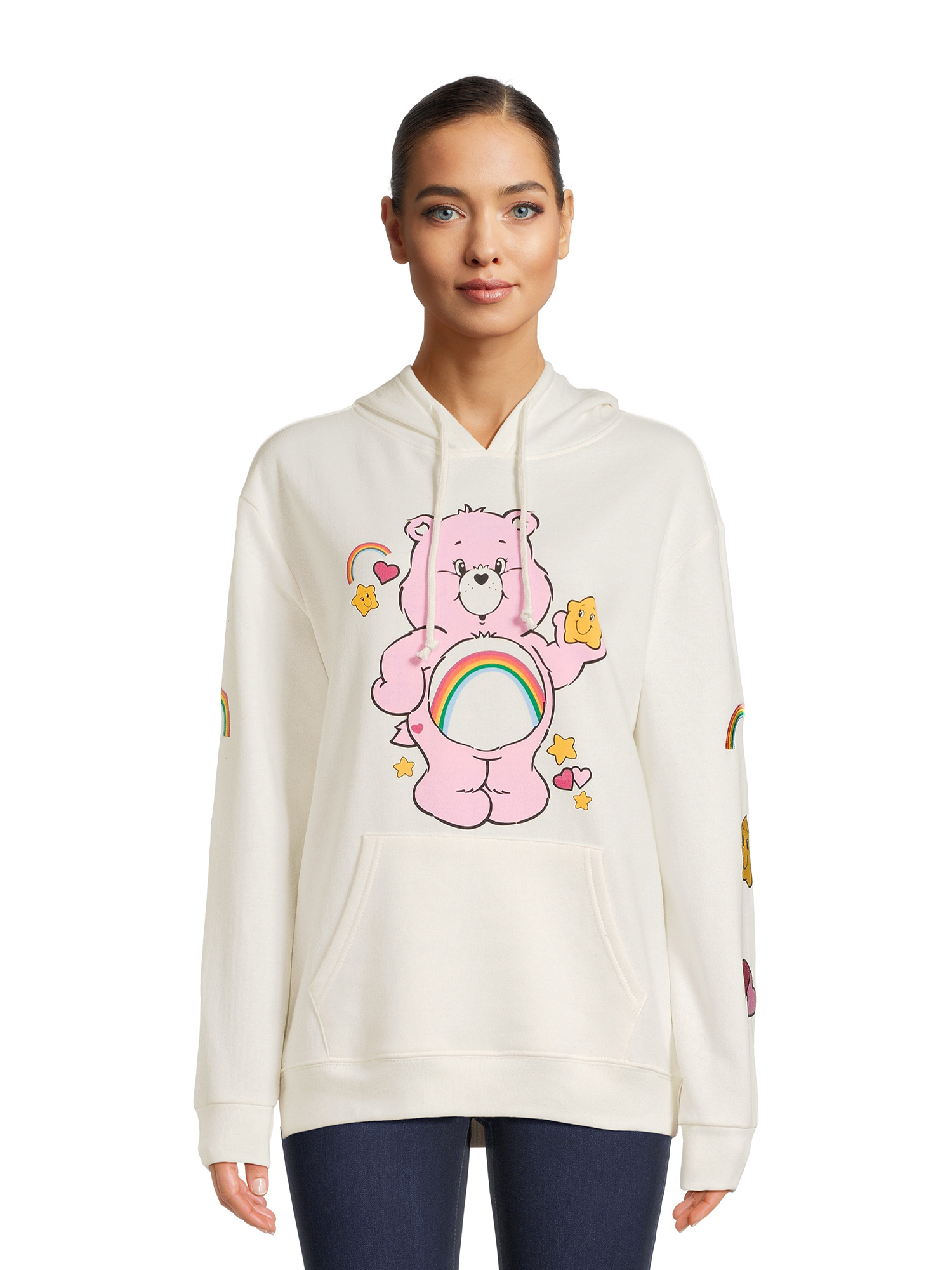 Sweat-shirt Care Bears Love A Lot - Pull Contour Licencié Officiel | Vêtement Confortable Tendance