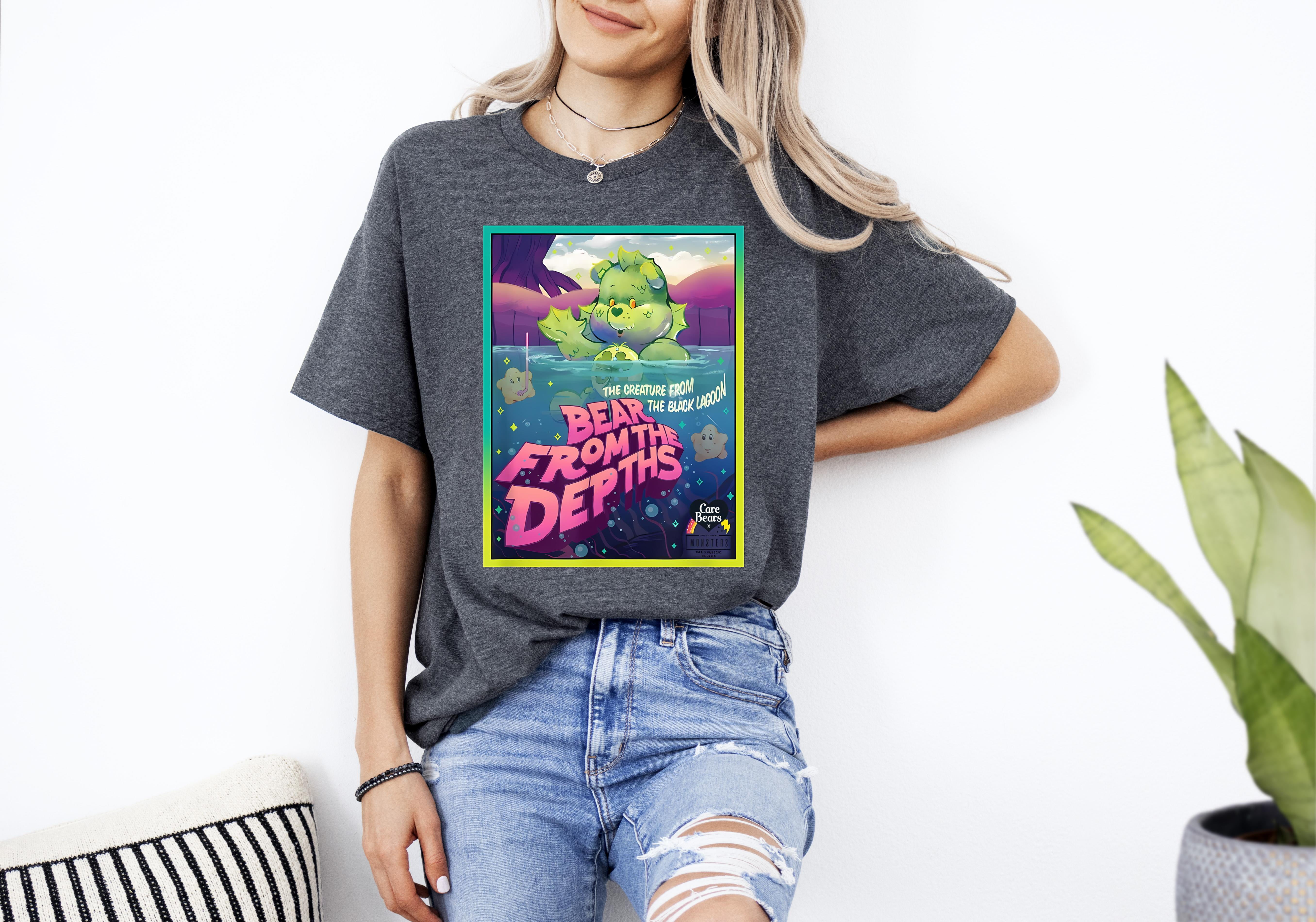 Care Bears X Universal Monsters Good Luck Bear From The Depths The Creature From The Black