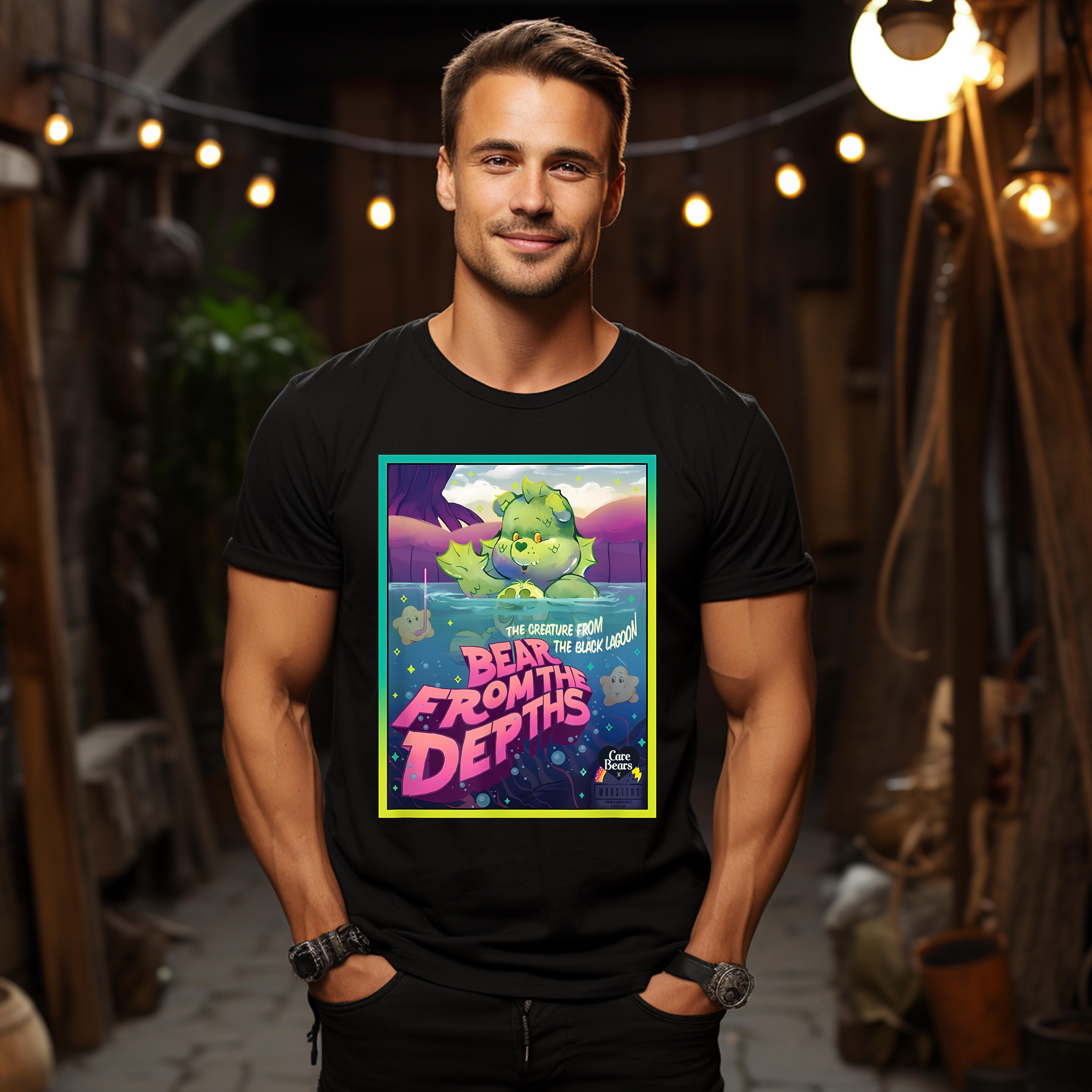 Care Bears X Universal Monsters Good Luck Bear From The Depths The Creature From The Black