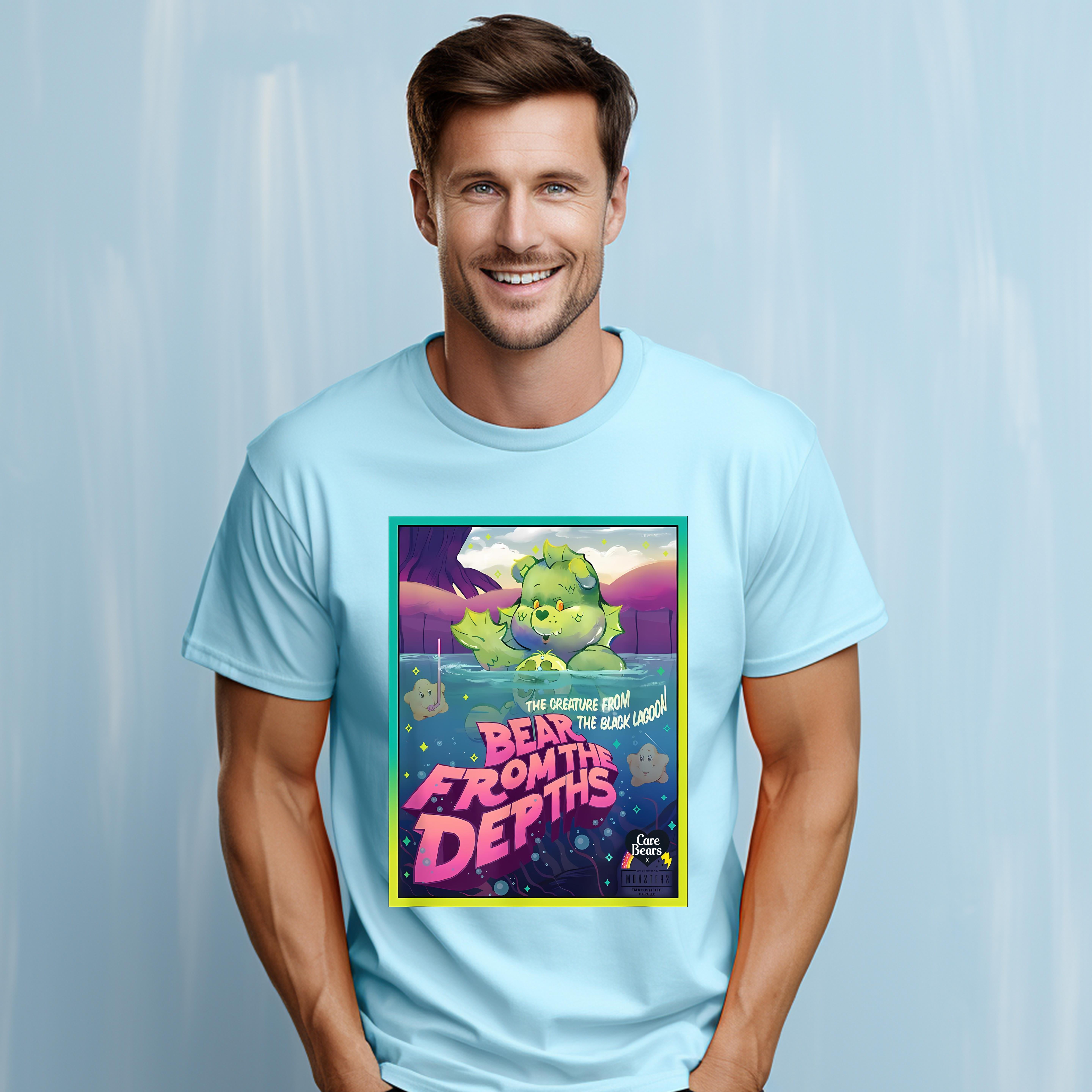 Care Bears X Universal Monsters Good Luck Bear From The Depths The Creature From The Black