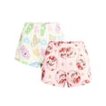 thumbnail image 1 of Care Bears and Strawberry Shortcake Women's Sleep Shorts, 2-Pack, Sizes XS-3X, 1 of 4