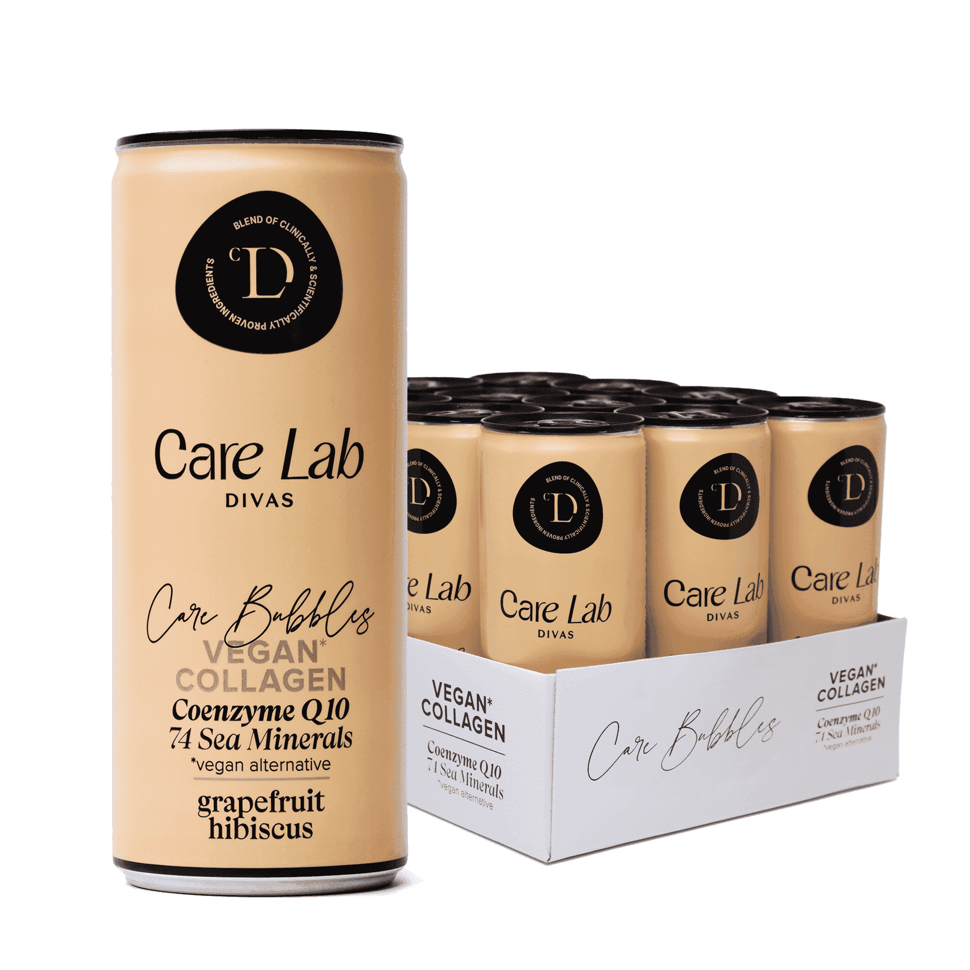 Care Bubbles VEGAN COLLAGEN | Sour Cherry – Rose | Functional