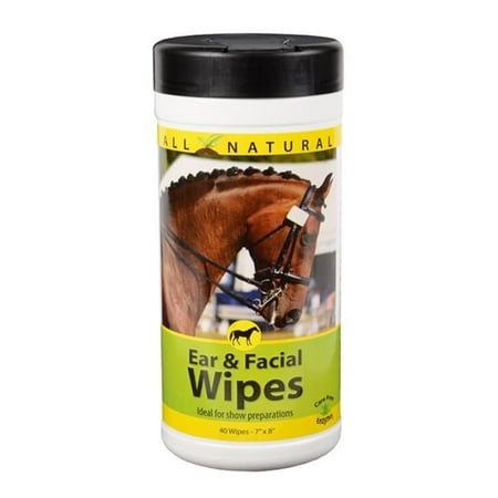 Care Free Enzymes Equine Ear & Facial Wipes