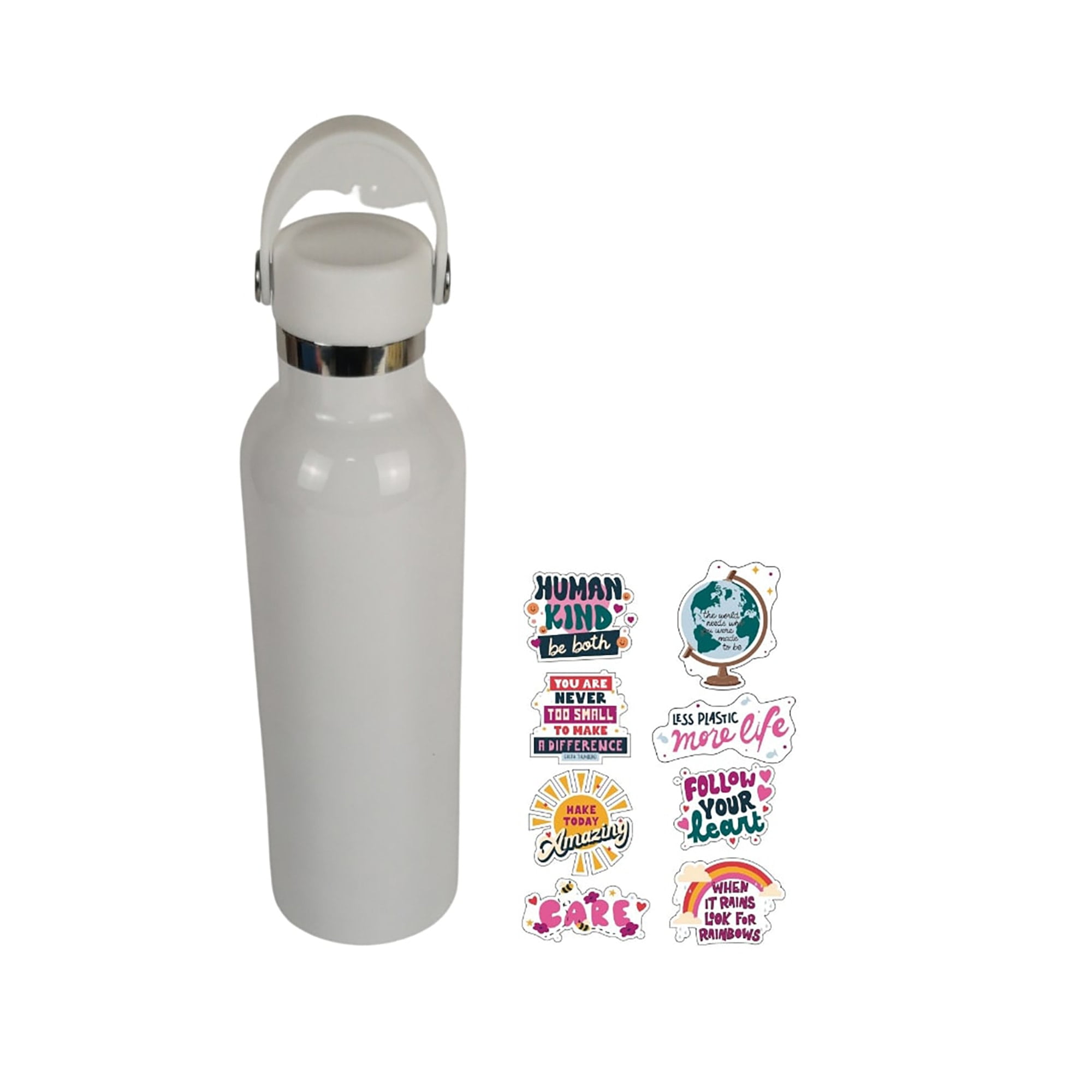 CRAFT EXPRESS 1 Pack 22oz Water Bottle Flask - Sublimation