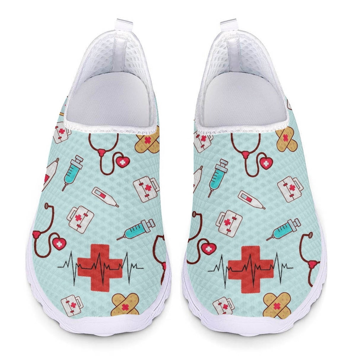 breathable nursing shoes