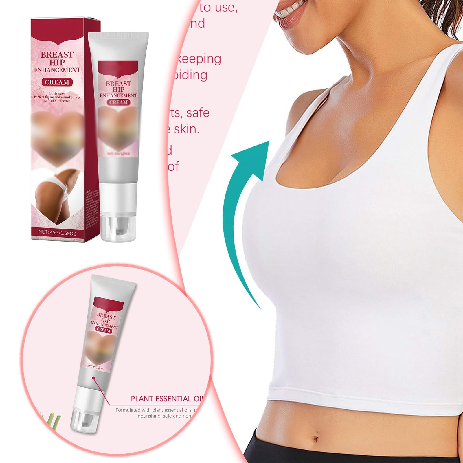 Care Moisturizes And Firmers Line Lift To Show Feminine Charm Massage