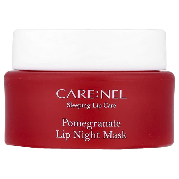 Care:Nel Sleeping Lip Care, Lip Night Mask, Pomegranate, 0.81 oz (23 g)