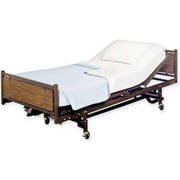 Care Outfit 2 Piece 200 Count White Cotton Hospital Bed Sheet, Twin Hypoallergenic