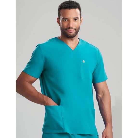 Care+Wear Mens Classic Scrub Top