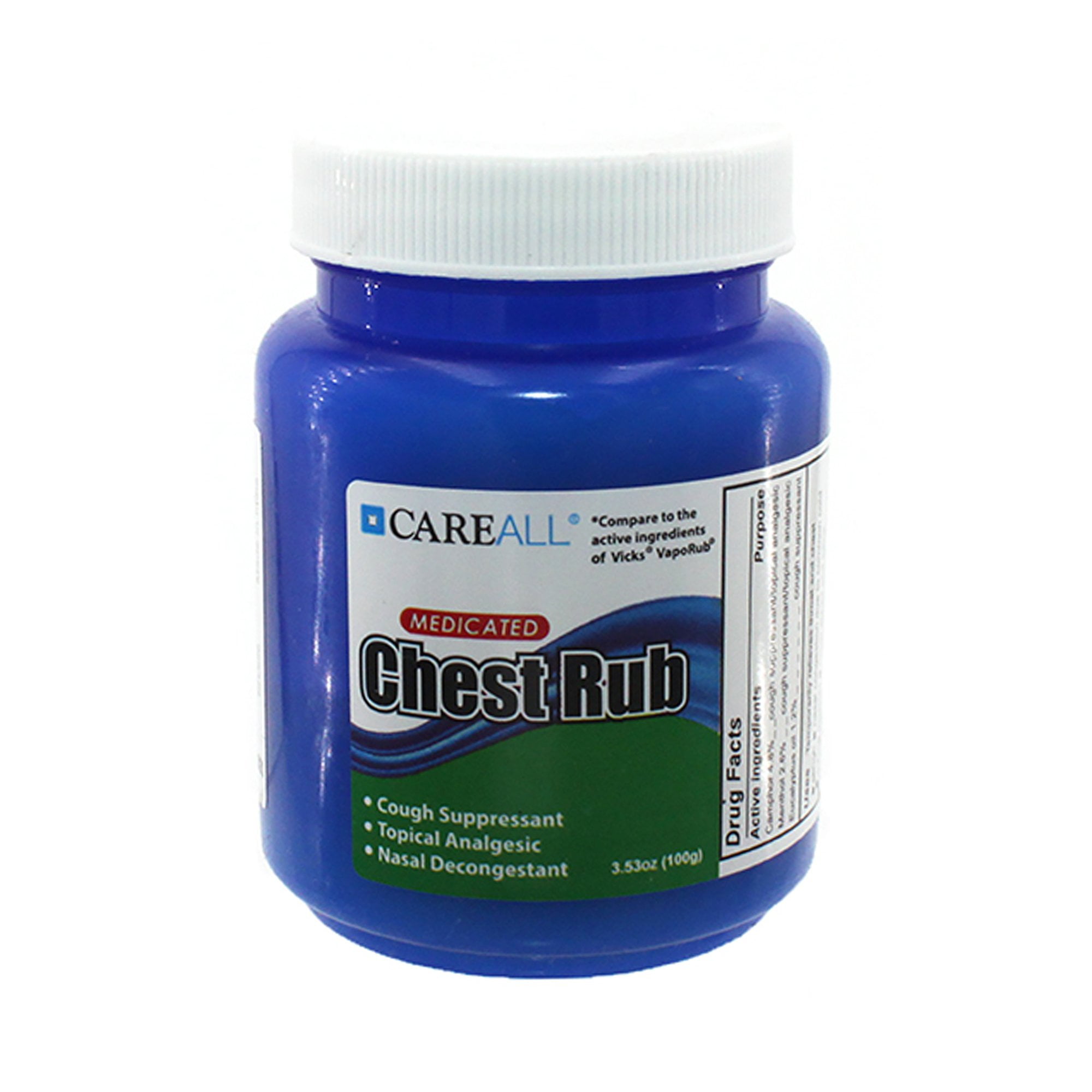 CareAll Chest Rub 4.8% - 1.2% - 2.6% Strength Ointment, 1 Ct