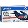 CareMates PowderFree Nitrile Examination Gloves, Medium