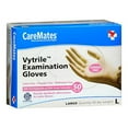 thumbnail image 1 of CareMates Vytrile Powder-Free Examination Gloves, Large, 50 Count, 1 of 6
