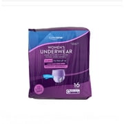 CareOne Women's X-Large Maximum Protection Underwear 16 Count