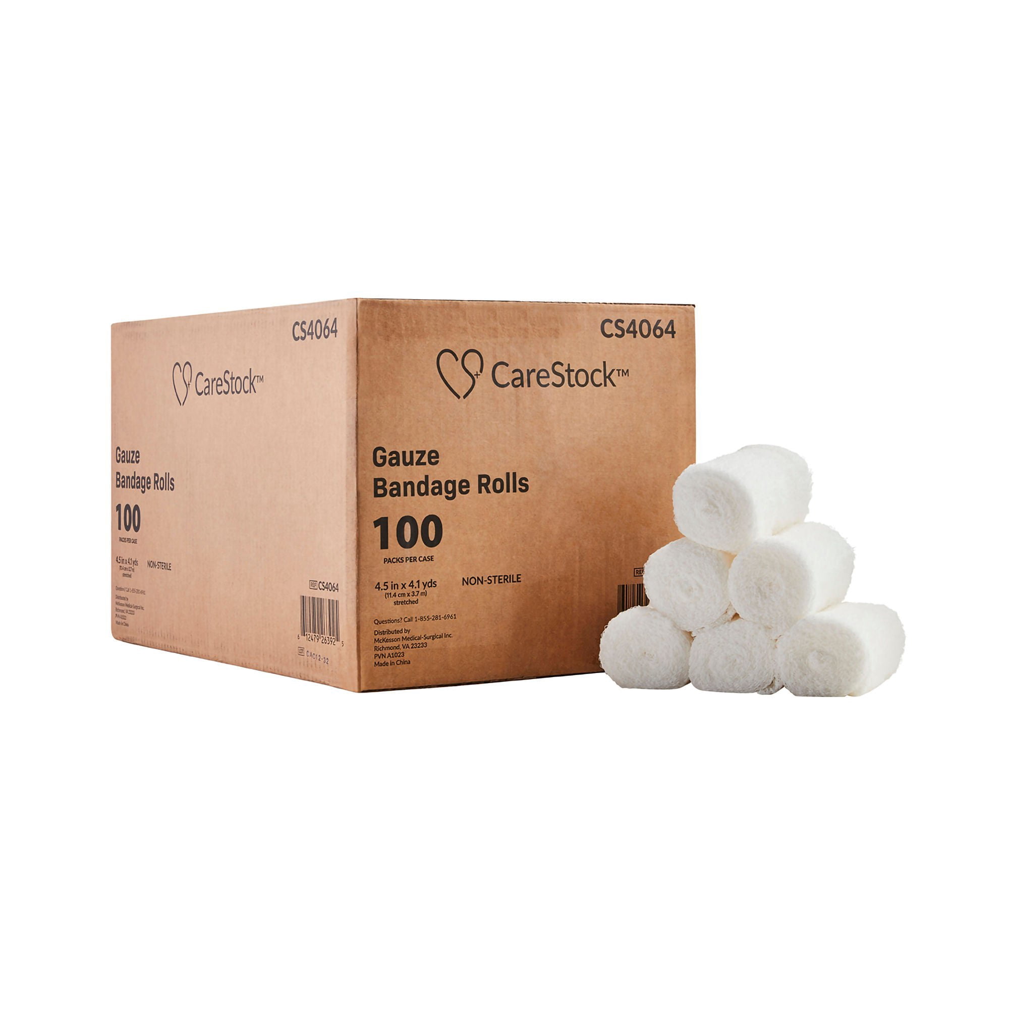 CareStock Fluff Dressing - Highly Absorbent, Medical-Grade Cotton Wound Dressing, First-Aid Essential