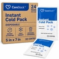 thumbnail image 1 of CareStock Instant Cold Pack, Disposable, 5 in. x 7 in., 1 Count, 24 Packs, 24 Total, 1 of 6