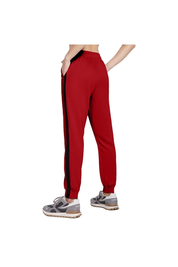Mens Tear Away Pants Breathable Easy Care Side Snap Open Post Surgery Recovery Pants