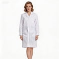 thumbnail image 1 of CareWardrobe Scrub Dress for Women Breathable Long Sleeve V-Neck Scrub Top with Pockets Easy Care Scrubs for Women Women'S Scrubs, 1 of 4