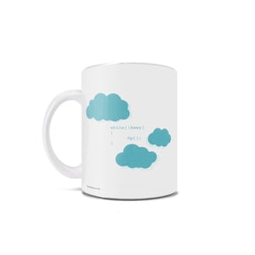 Career Collection (Java Script Up Up and Away) 11 oz Ceramic Mug WMUG904