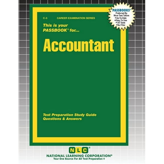 Career Examination Accountant, Book 3, (Paperback)